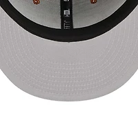 San Francisco 49ers Brown Harvest 70th Patch Gray UV 59FIFTY Fitted Hat