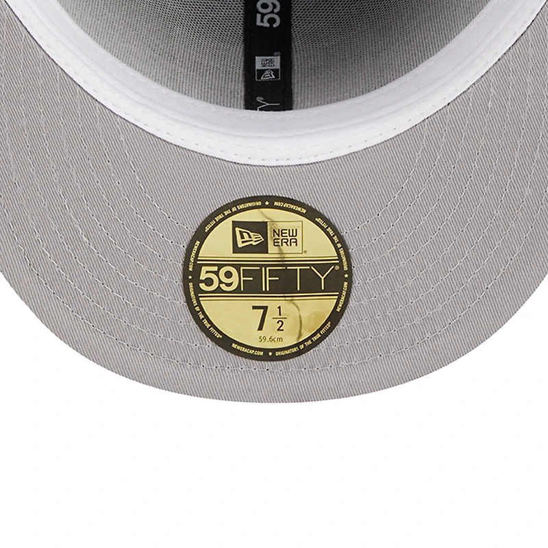 Las Vegas Raiders Black Throwback Corduroy 1990 Hawaii Pro Bowl Patch Gray UV 59FIFTY Fitted Hat