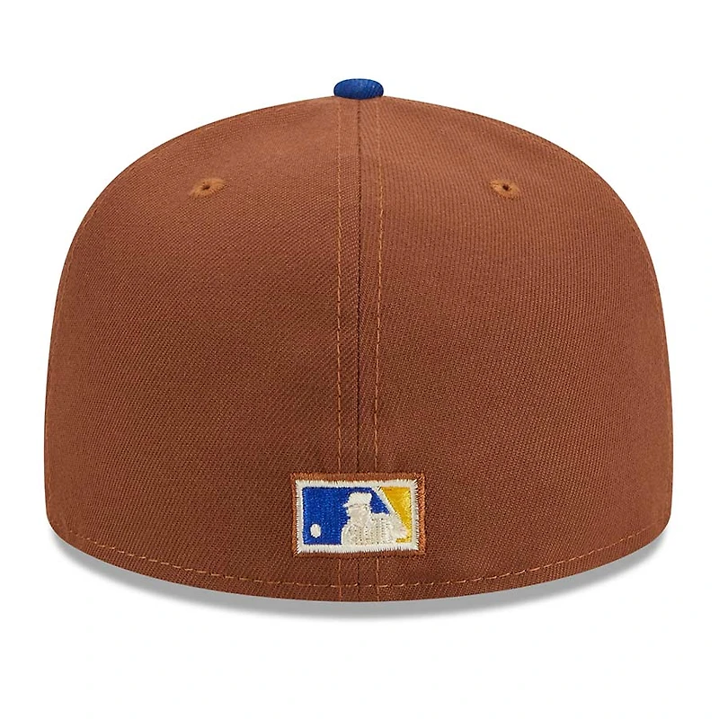 Seattle Mariners Brown Harvest 40th Aniv Patch Gray UV 59FIFTY Fitted Hat