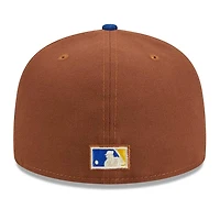 Seattle Mariners Brown Harvest 40th Aniv Patch Gray UV 59FIFTY Fitted Hat