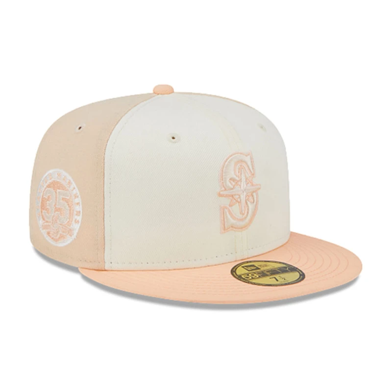 Seattle Mariners Anniversary Collection Gray UV New Era 59FIFTY Fitted Hat