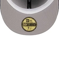 New York Yankees Navy Throwback Corduroy 1989 WS Patch Gray UV 59FIFTY Fitted Hat