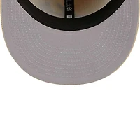 New York Yankees Brown Raffia Front Gray UV 59FIFTY Fitted Hat