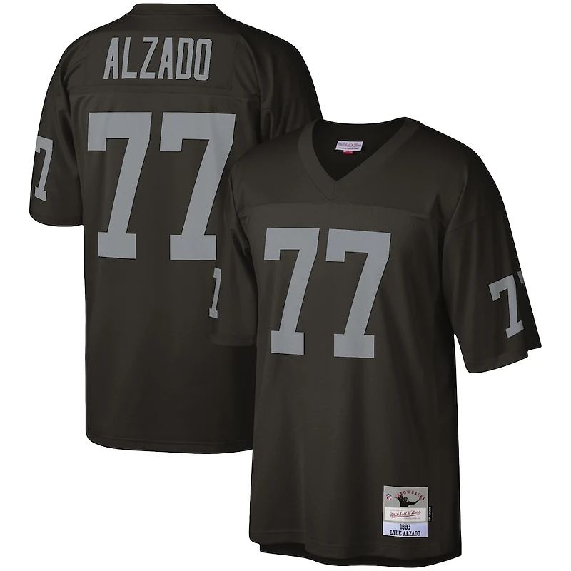 Oakland Raiders Lyle Alzado 1983 Mitchell & Ness Black Legacy Jersey