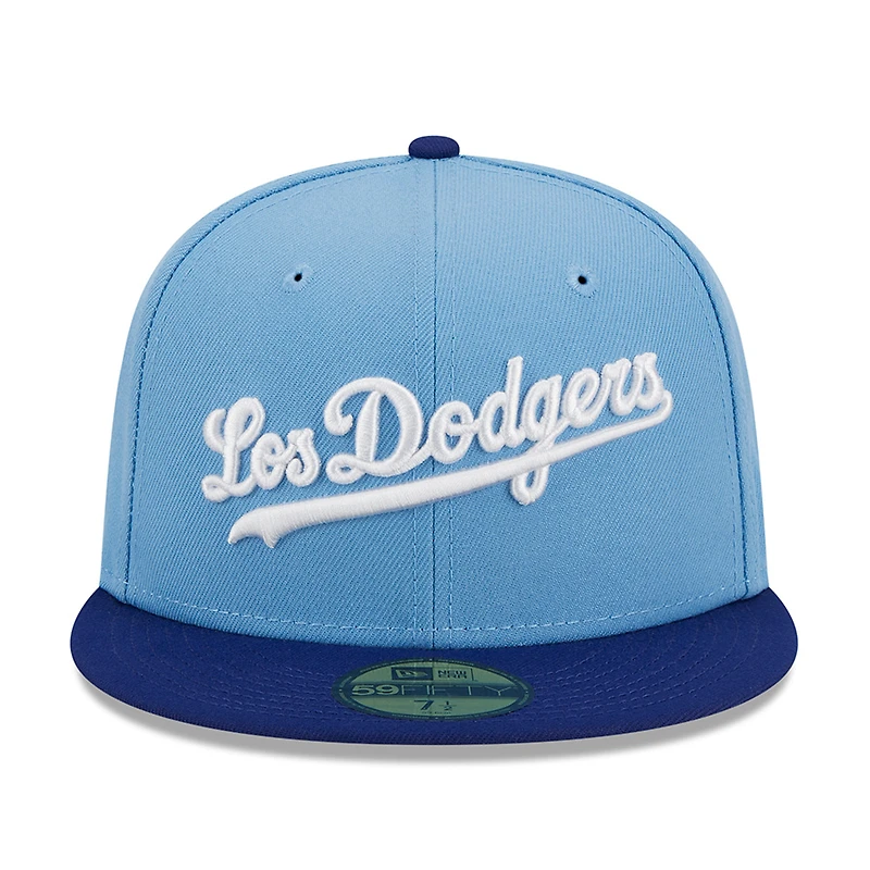 Los Angeles Dodgers Retro City Gray UV New Era 59FIFTY Fitted Hat