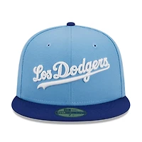 Los Angeles Dodgers Retro City Gray UV New Era 59FIFTY Fitted Hat