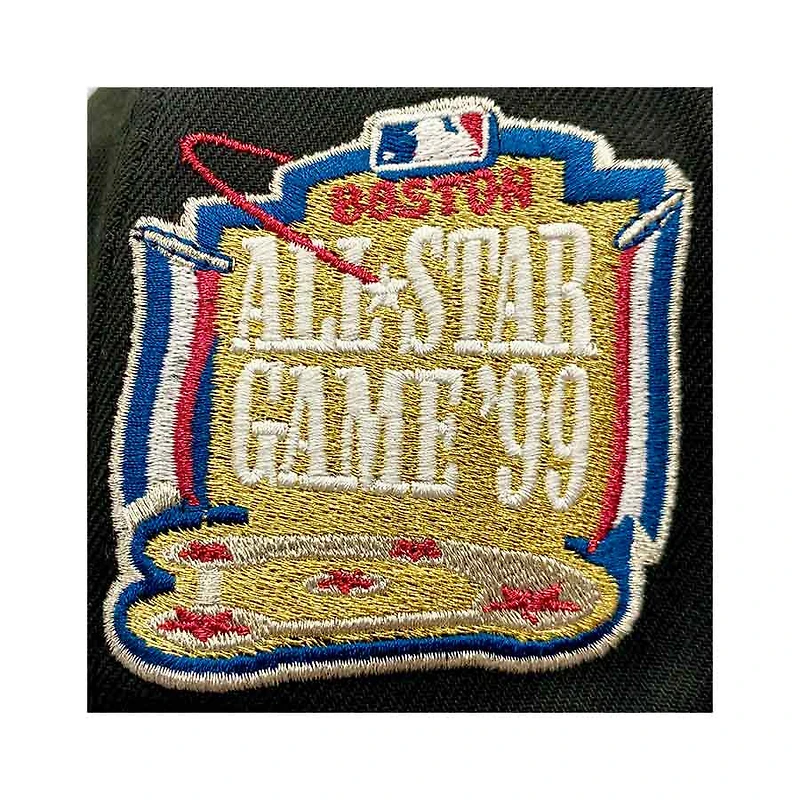 Boston Red Sox Black Practice 1999 All Star Game Patch UV New Era 59Fifty Fitted Hat