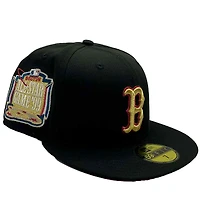 Boston Red Sox Black Practice 1999 All Star Game Patch UV New Era 59Fifty Fitted Hat