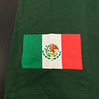 Los Angeles Dodgers Green Mexico Flag Wordmark New Era T-Shirt