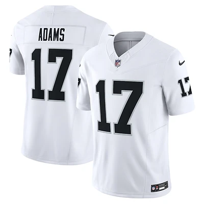 Las Vegas Raiders Davante Adams White Nike Vapor F.U.S.E Limited Jersey