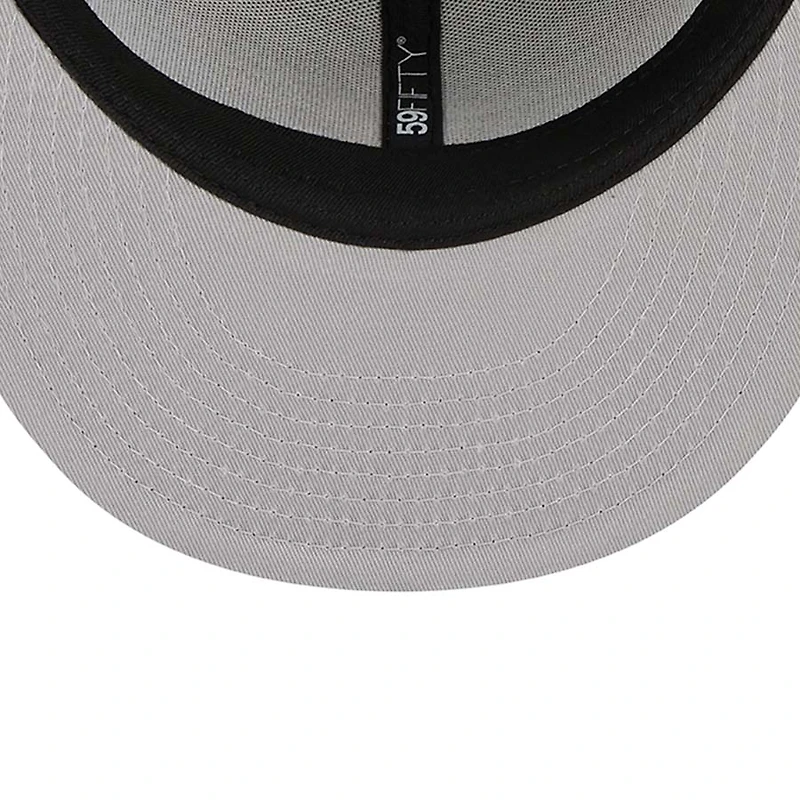 Atlanta Braves Brown Harvest 40th Aniv Patch Gray UV 59FIFTY Fitted Hat