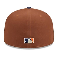 San Diego Padres Brown Harvest 25th Aniv Patch Gray UV 59FIFTY Fitted Hat