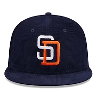 San Diego Padres Navy Throwback Corduroy 1992 ASG Patch Gray UV 59FIFTY Fitted Hat