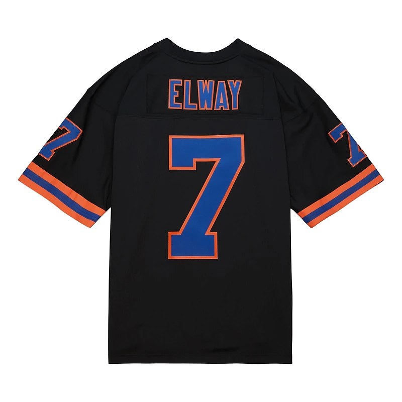 Denver Broncos John Elway 1990 Mitchell & Ness Black Bo Tonal Legacy Jersey