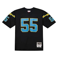 Los Angeles Chargers Junior Seau 2002 Mitchell & Ness Black Bo Tonal Legacy Jersey