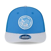 Detroit Lions 2023 NFL Sideline Light Blue and Gray New Era Low Profile 9FIFTY Snapback Hat