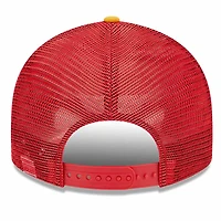 Kansas City Chiefs 2023 NFL Sideline Red and Gold New Era Low Profile 9FIFTY Snapback Hat