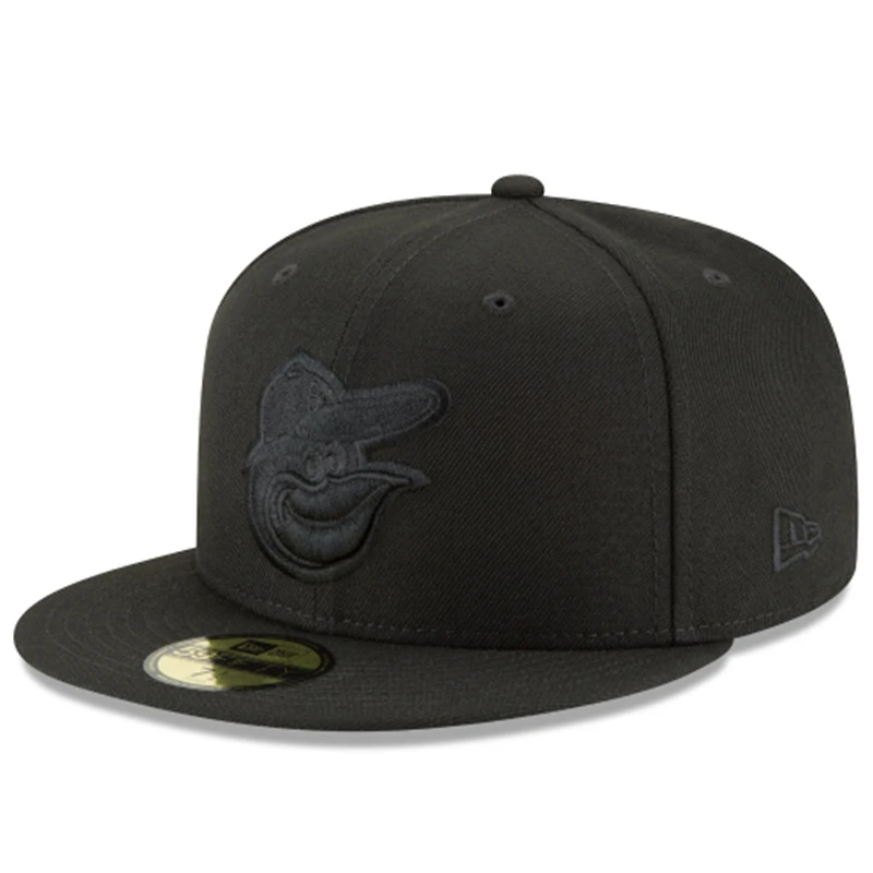 Baltimore Orioles Black on Basic New Era 59FIFTY Fitted Hat