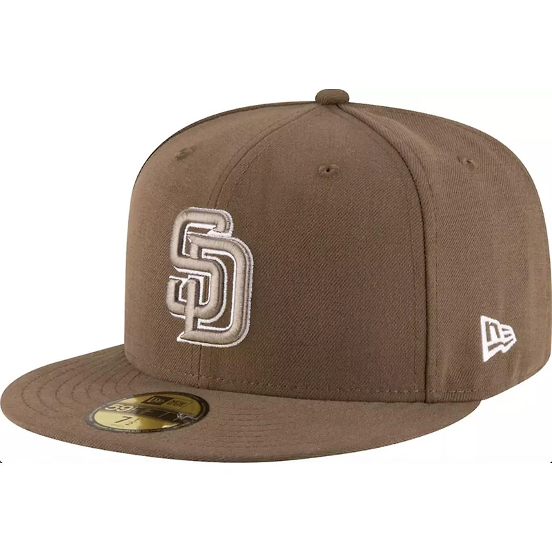 San Diego Padres Authentic Collection Alternate Brown New Era 59FIFTY Fitted Hat