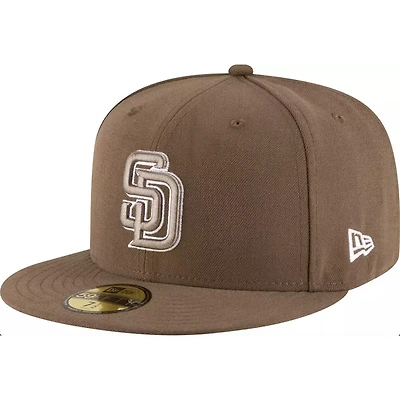 San Diego Padres Authentic Collection Alternate Brown New Era 59FIFTY Fitted Hat
