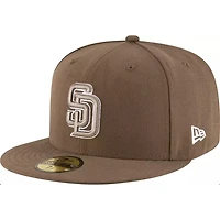San Diego Padres Authentic Collection Alternate Brown New Era 59FIFTY Fitted Hat