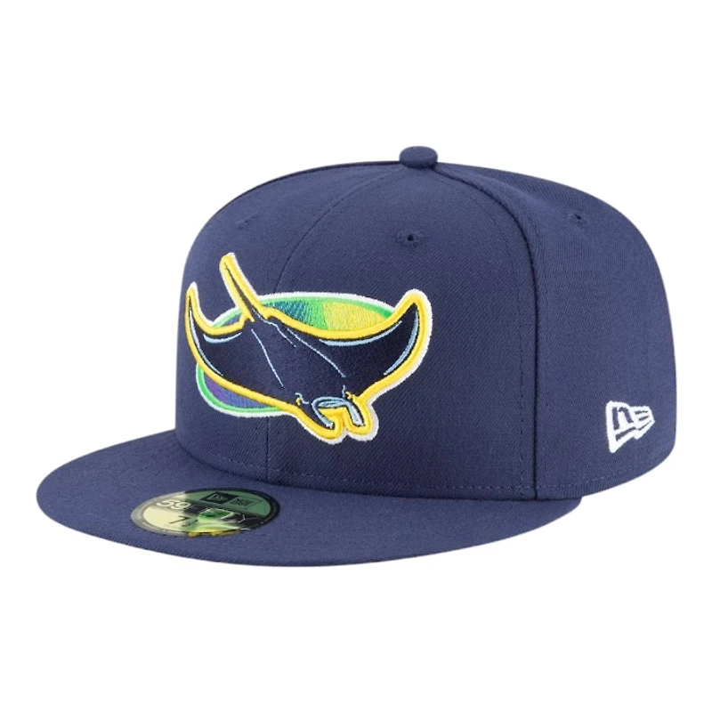 Tampa Bay Rays Navy Alternative Cooperstown New Era 59FIFTY Fitted Hat