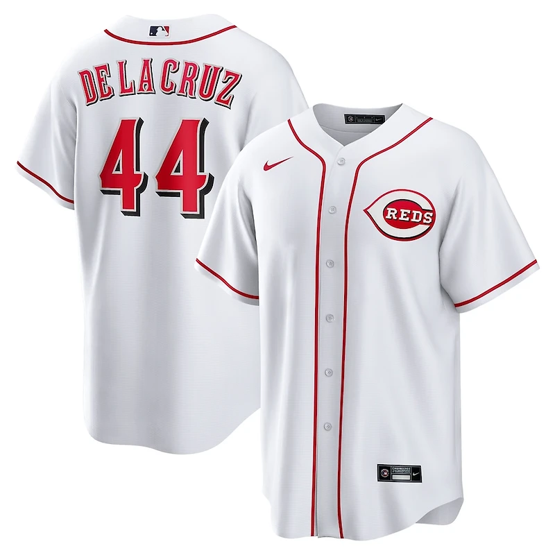 Cincinnati Reds Elly De La Cruz Nike White Home Jersey