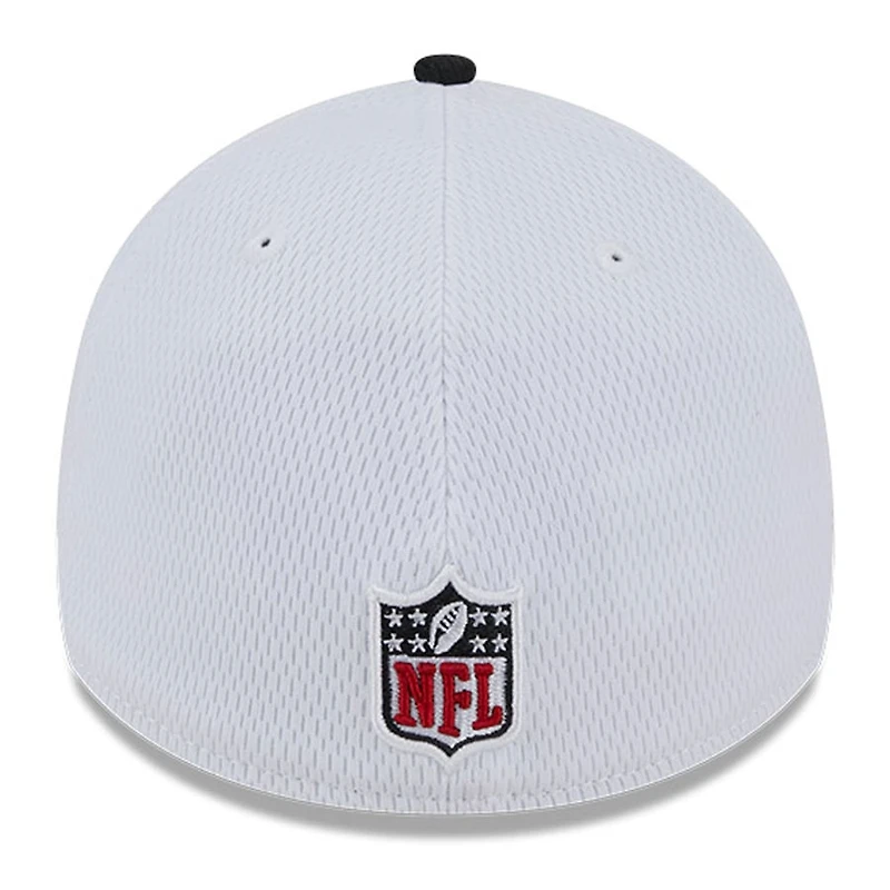 Atlanta Falcons White Team Color 2023 NFL Sideline New Era 39THIRTY Flex Hat