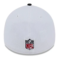 Atlanta Falcons White Team Color 2023 NFL Sideline New Era 39THIRTY Flex Hat