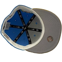 Boston Red Sox Sky and Wheat Sunday Morning 1999 All Star Game Side Patch Gray UV New Era 59Fifty Fitted Hat