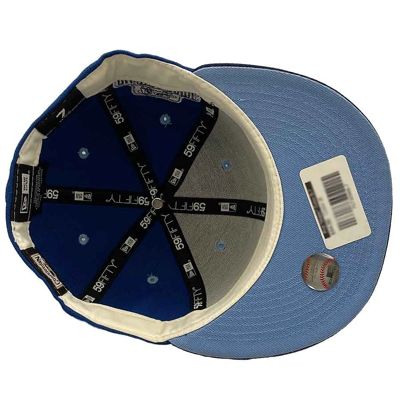 Philadelphia Phillies Blue and Navy Water 1996 All Star Game Side Patch Sky UV New Era 59Fifty Fitted Hat