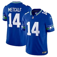 Seattle Seahawks DK Metcalf Throwback Royal Blue Nike Vapor F.U.S.E Limited Jersey