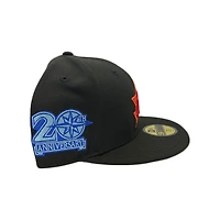 Seattle Mariners Fire & Ice 20th Anniversary Patch Blue UV 59FIFTY Fitted Hat