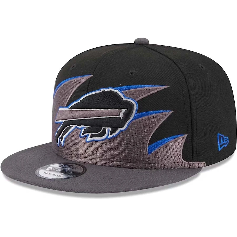 Buffalo Bills Tidal Wave Black NFL New Era 9FIFTY Snapback Hat