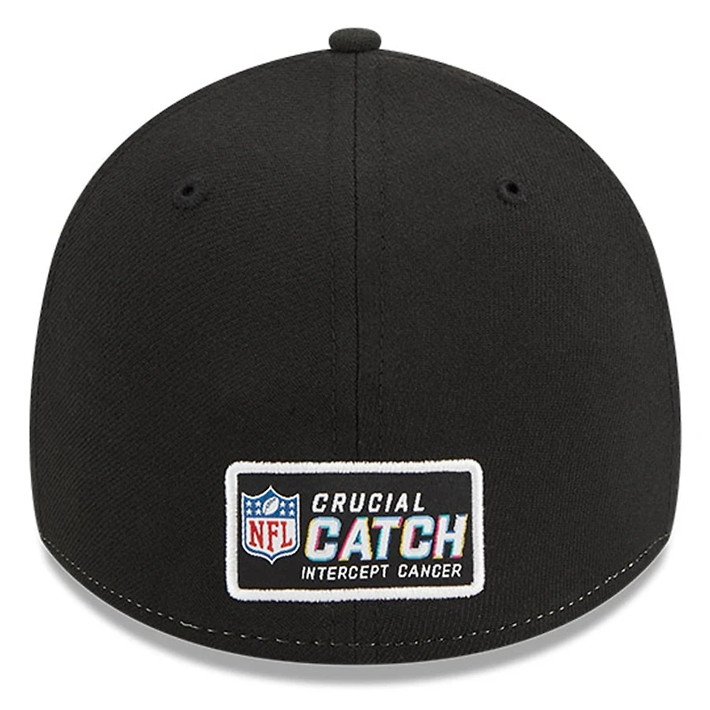 Dallas Cowboys New Era 2023 NFL Crucial Catch Pink 39THIRTY Flex Hat