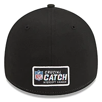 Kansas City Chiefs New Era 2023 NFL Crucial Catch Pink 39THIRTY Flex Hat