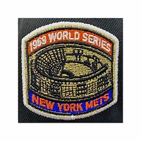 New York Mets Black and Blue 1969 World Series Patch Green UV Era 59Fifty Fitted Hat