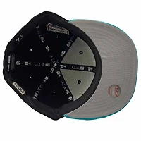Arizona Diamondbacks Black and Teal 1998 Innaugural Season Patch Gray UV New Era 59Fifty Fitted Hat
