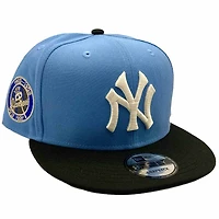 New York Yankees Icy Blue and Black 50th Anniversary Patch Gray UV 9Fifty Snapback