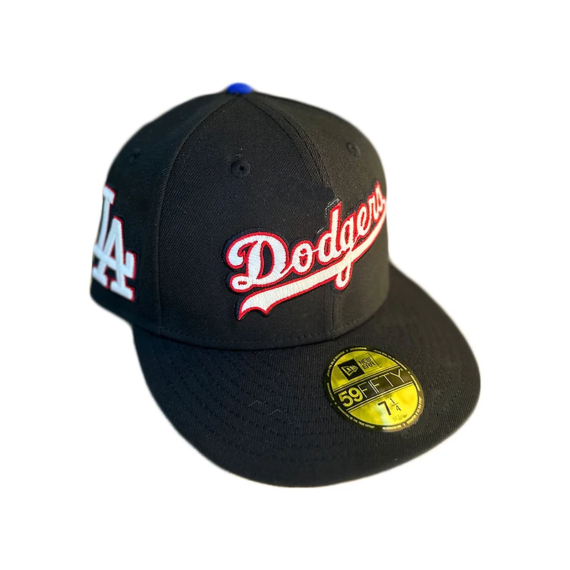Los Angeles Dodgers Black Friday Night Binge LA Side Patch  Blue UV New Era 59FIFTY Fitted Hat