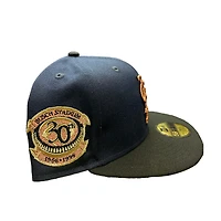 St. Louis Cardinals Navy Two Tone 30th Anniversary Patch Gray UV New Era 59FIFTY Fitted Hat
