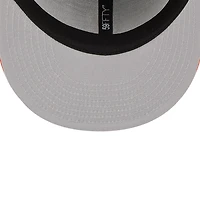 New York Mets Brown Harvest 40th Patch Gray UV 59FIFTY Fitted Hat