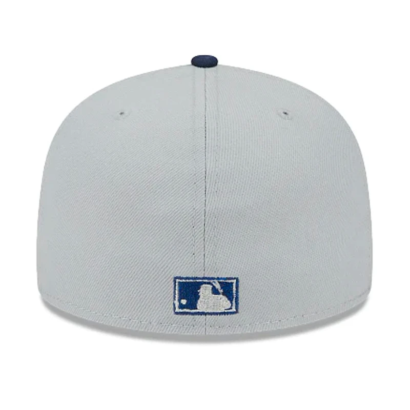 Kansas City Royals Metallic Gray UV New Era 59FIFTY Fitted Hat