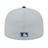 Kansas City Royals Metallic Gray UV New Era 59FIFTY Fitted Hat