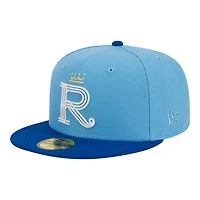 Kansas City Royals Retro Gray UV New Era 59FIFTY Fitted Hat