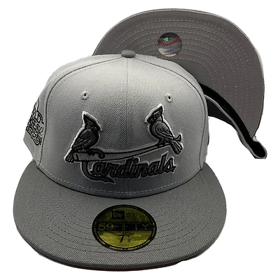 St. Louis Cardinals Gray 2011 WS Patch UV 59FIFTY Fitted Hat