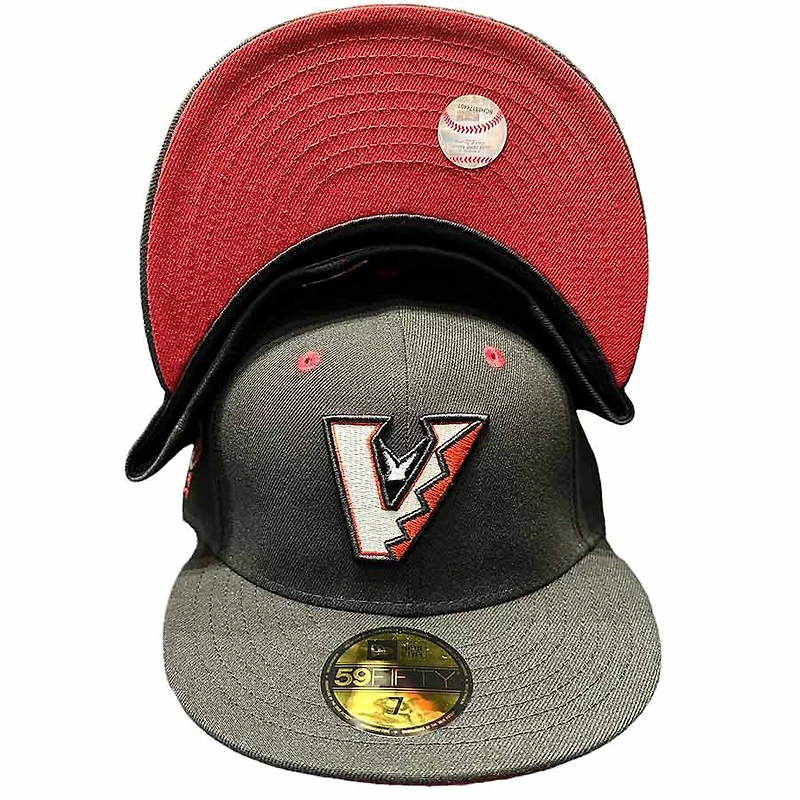 Arizona Diamondbacks Black Vile Vigilante Patch Maroon UV New Era 59FIFTY Fitted Hat