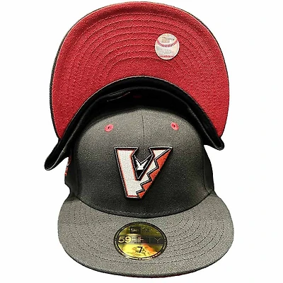 Arizona Diamondbacks Black Vile Vigilante Patch Maroon UV New Era 59FIFTY Fitted Hat