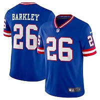 New York Giants Saquon Barkley Classic Blue Nike Vapor F.U.S.E Limited Jersey