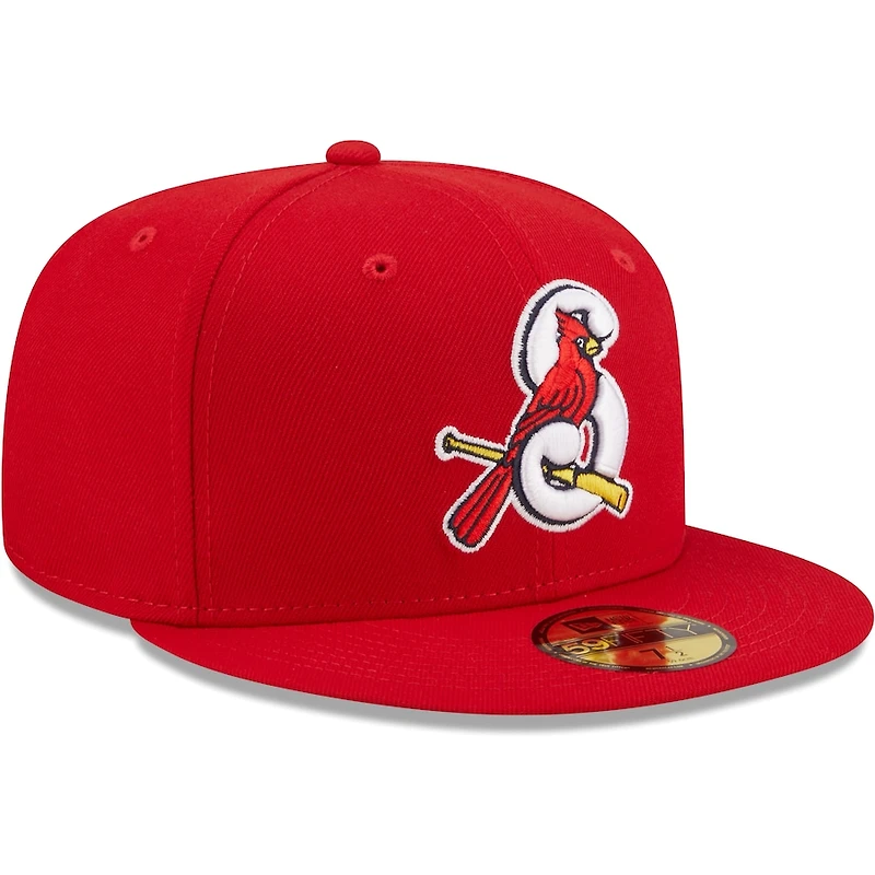 Springfield Cardinals Black UV Authentic Collection MiLB 59FIFTY Fitted Hat